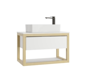 BASE UNIT FOR FOR LAY ON WASHBASIN 100 1D