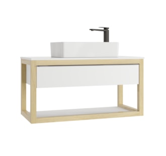 BASE UNIT FOR FOR LAY ON WASHBASIN 120 1D