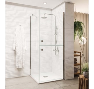 SHOWER ENCLOSURE DOUBLE DOOR + 1 LATERAL