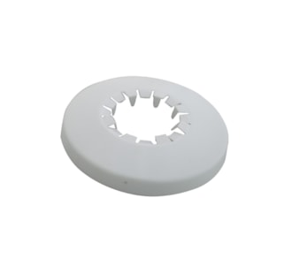 WALL FLANGE - WHITE TO FEXIBLE TUBES