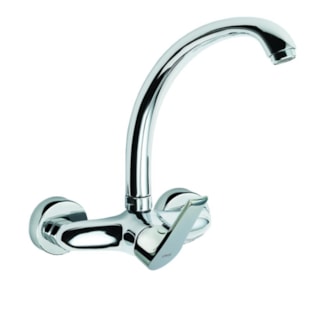 WALL MOUNTED SINK SINGLE LEVER MIXER