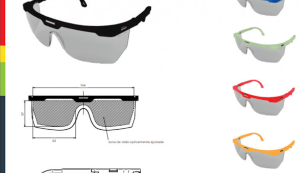 BARROS&MOREIRA / CTESI INICIOU A PRODUÇÃO DE ÓCULOS DE PROTEÇÃO CONTRA COVID
