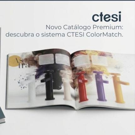 CTESI lança novo Catálogo e apresenta um sistema inovador que harmoniza a cor em toda a casa de banho: CTESI ColorMatch