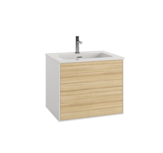 MUEBLE CEREZO 60CM | LAVABO 2 CAJONES