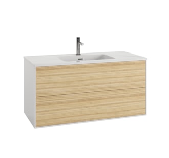 MUEBLE CEREZO 100CM | LAVABO 2 CAJONES