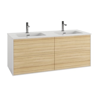 MUEBLE CEREZO 120CM | LAVABO 4 CAJONES