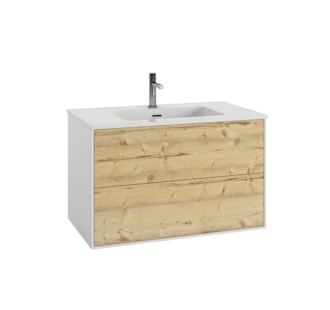 MUEBLE ALERCE 80CM | LAVABO 2 CAJONES