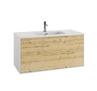 MUEBLE ALERCE 100CM | LAVABO 2 CAJONES