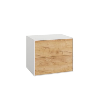 MÓVEL 60CM NUT| 2 GAVETAS LAVATÓRIO POUSAR