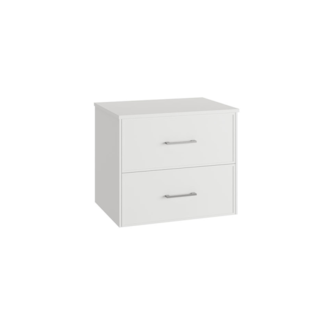 MÓVEL SUSPENSO 60CM 2G PUX CROM C/ TAMPO