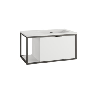 MUEBLE PARA LAVABO ICE 80 2C1P - LAVABO ICE 60