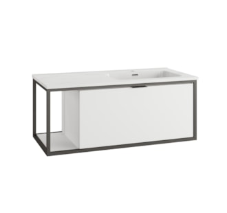 MUEBLE PARA LAVABO ICE 100 2C1P - LAVABO ICE 80