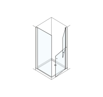 MAMPARA DE DUCHA PUERTA DOBLE + LATERAL