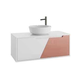 MÓVEL COPPER 100 LAV. POUSAR COBRE